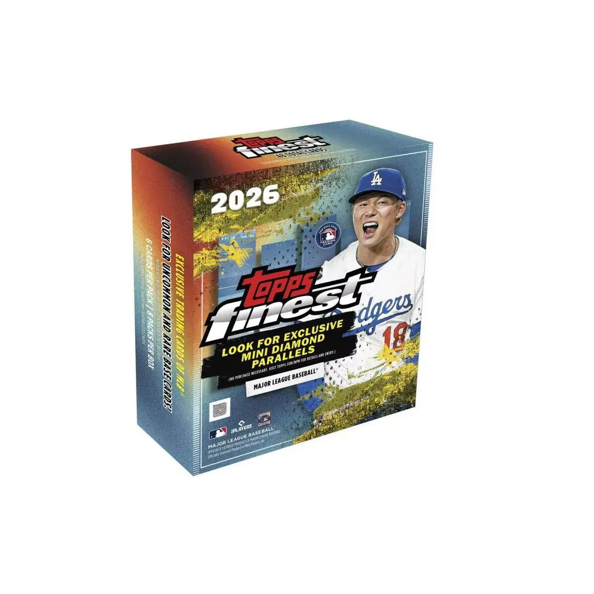 2026 Topps Finest Baseball Mega Box