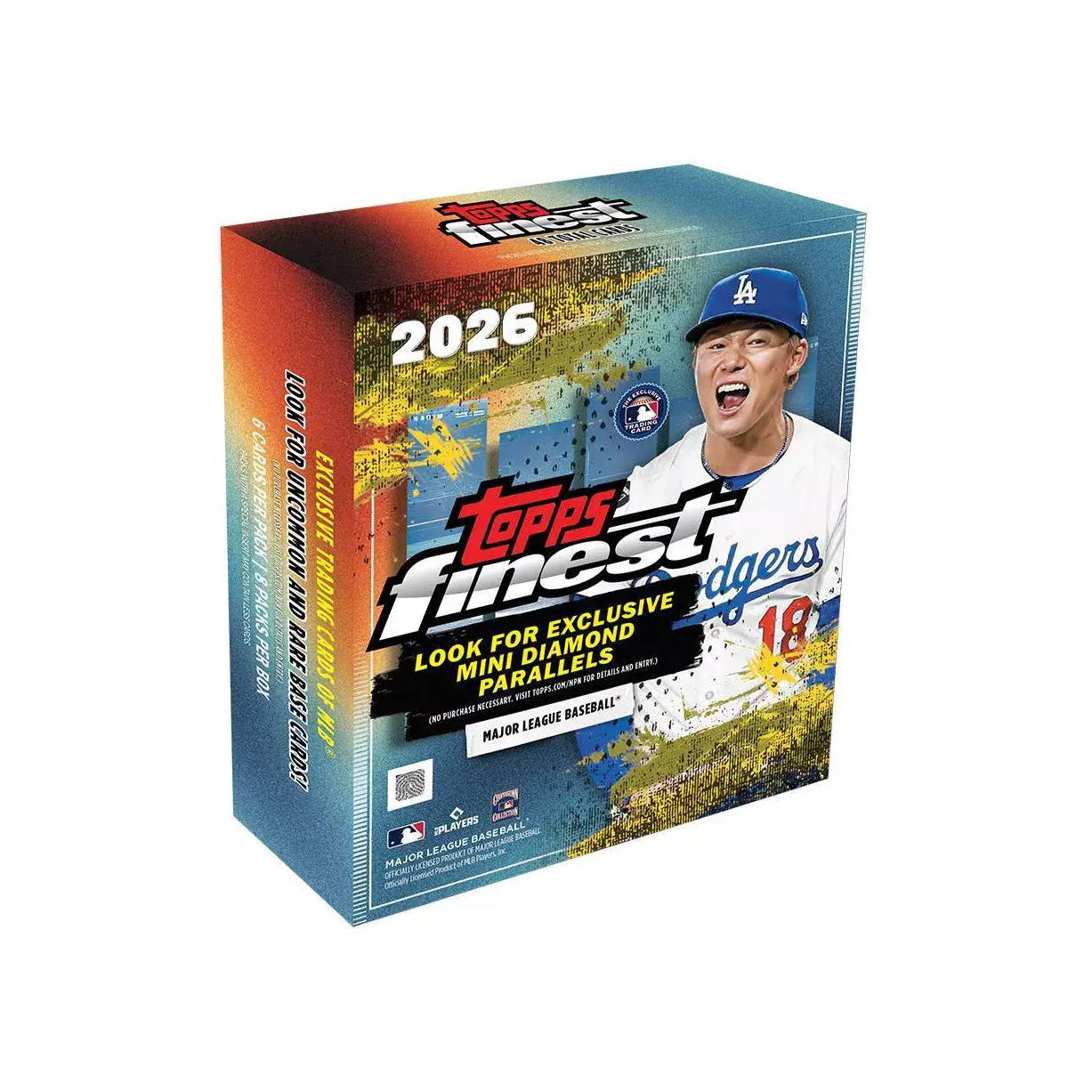 2026 Topps MLB Finest Baseball Trading Card Mega Box