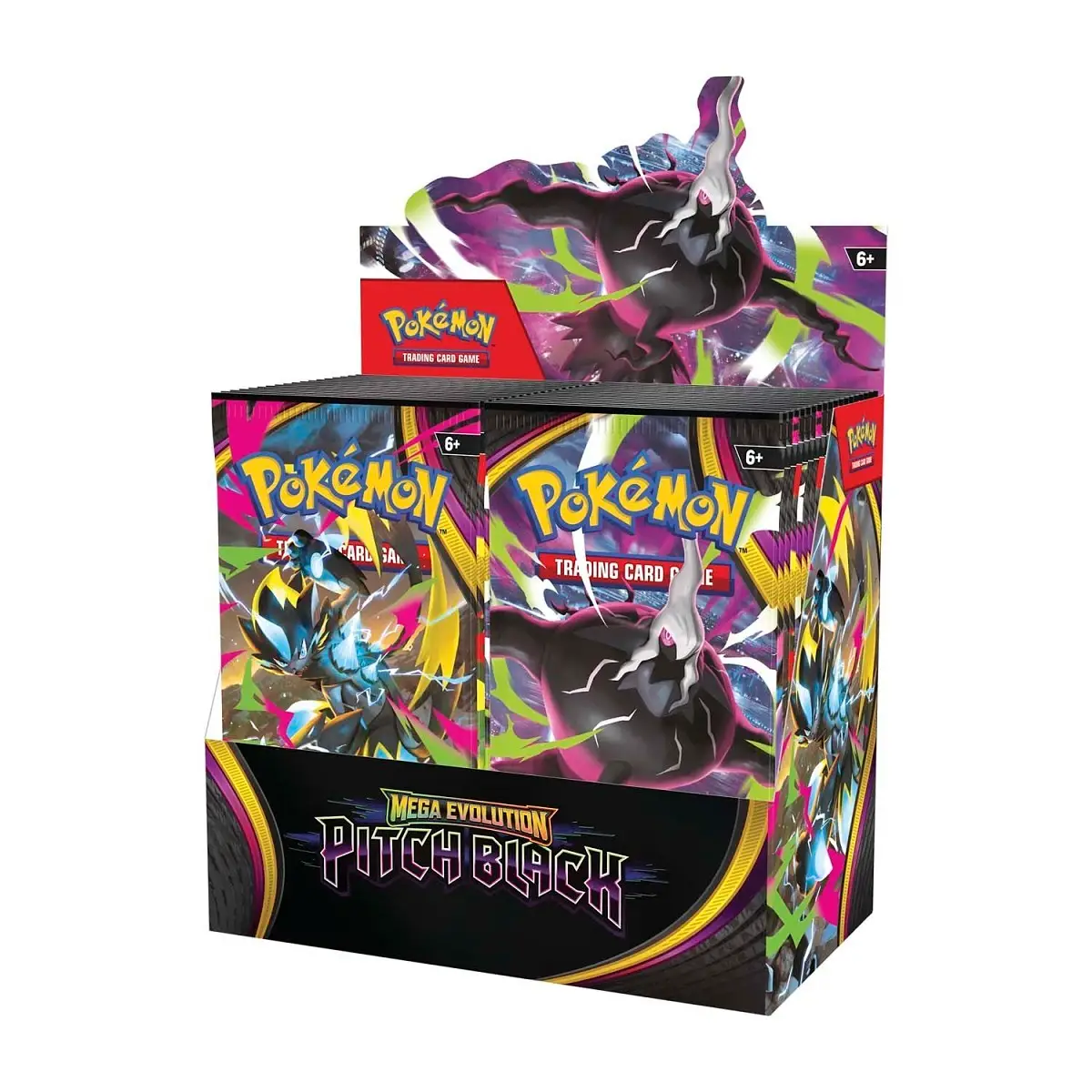Pokémon TCG: Mega Evolution-Pitch Black Booster Display Box (36 Packs) - Image 2