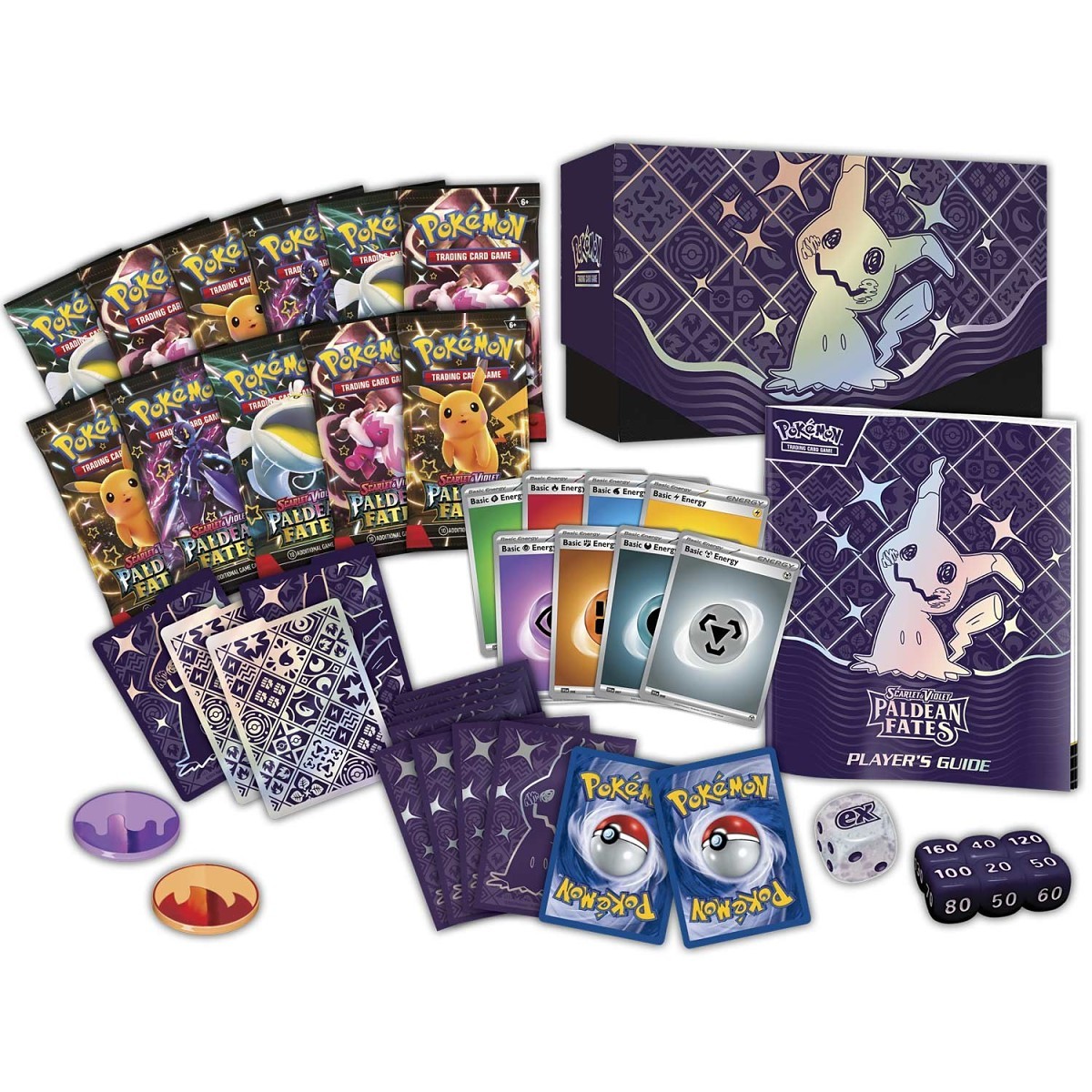 Pokémon TCG: Scarlet & Violet-Paldean Fates Pokémon Center Elite Trainer Box - Image 5