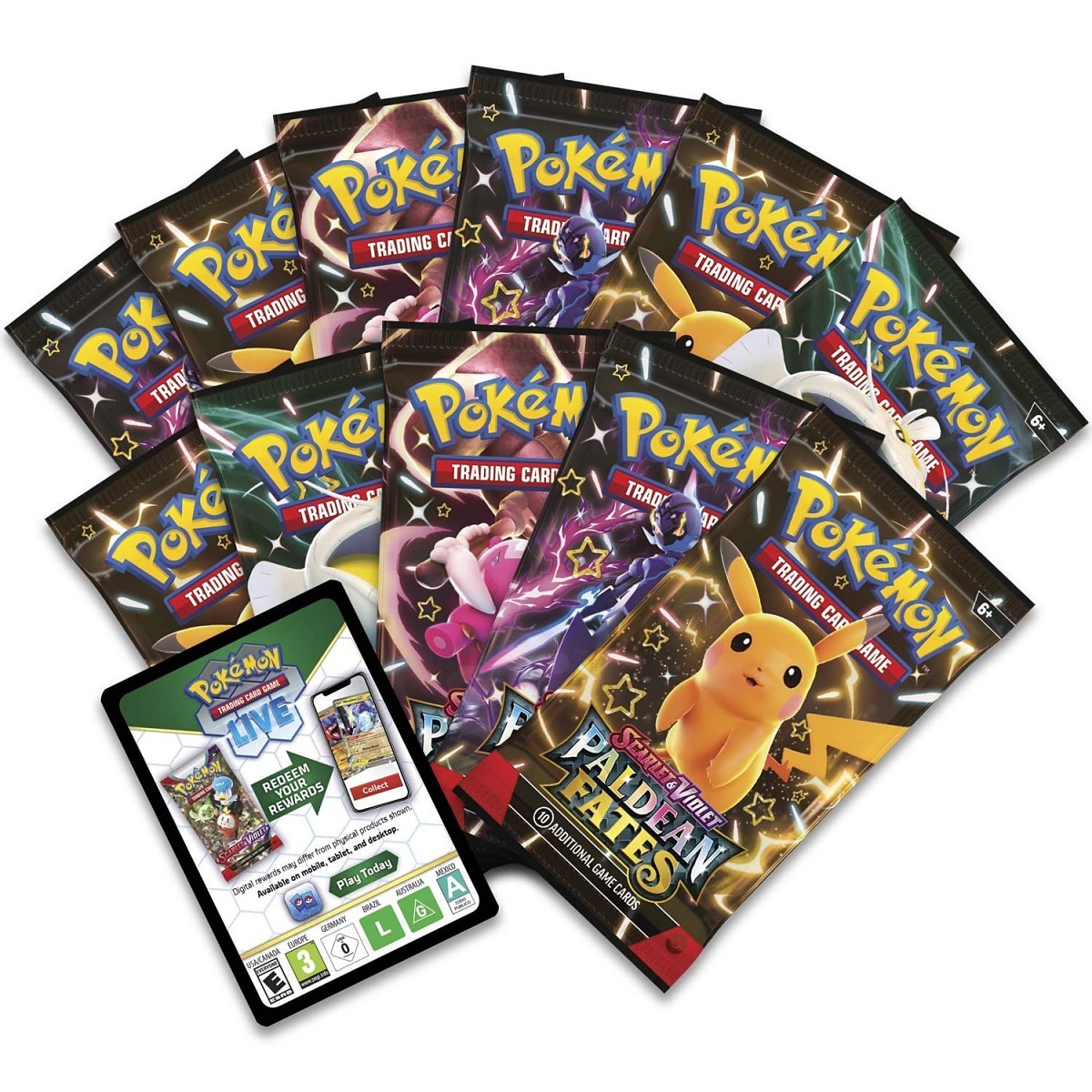 Pokémon TCG: Scarlet & Violet-Paldean Fates Pokémon Center Elite Trainer Box - Image 4